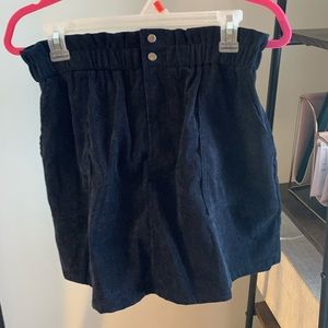 Navy skirt